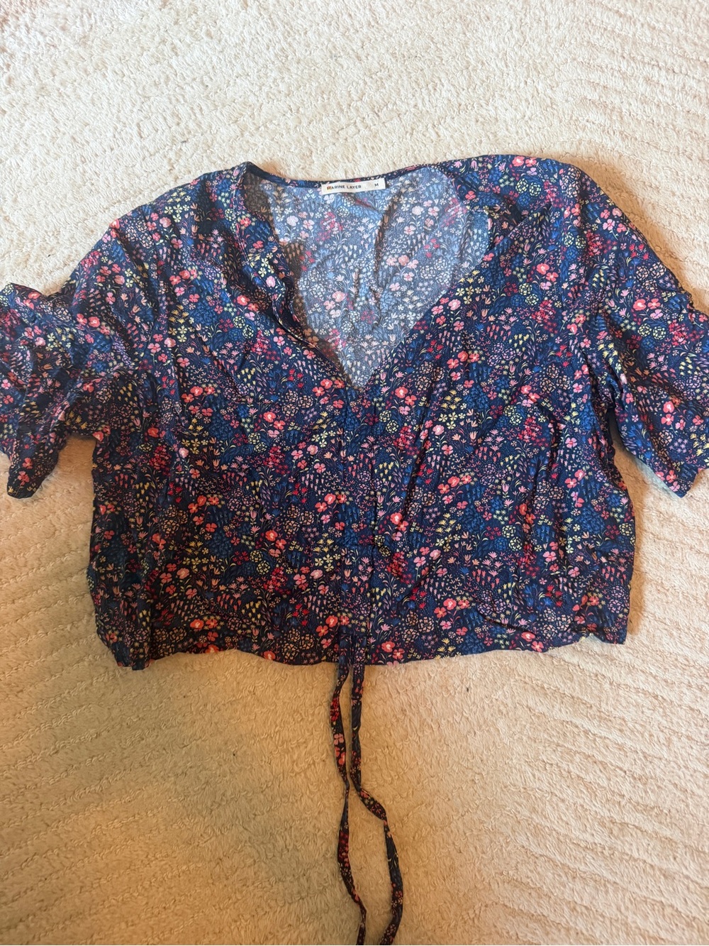 Marine Layer Floral Top